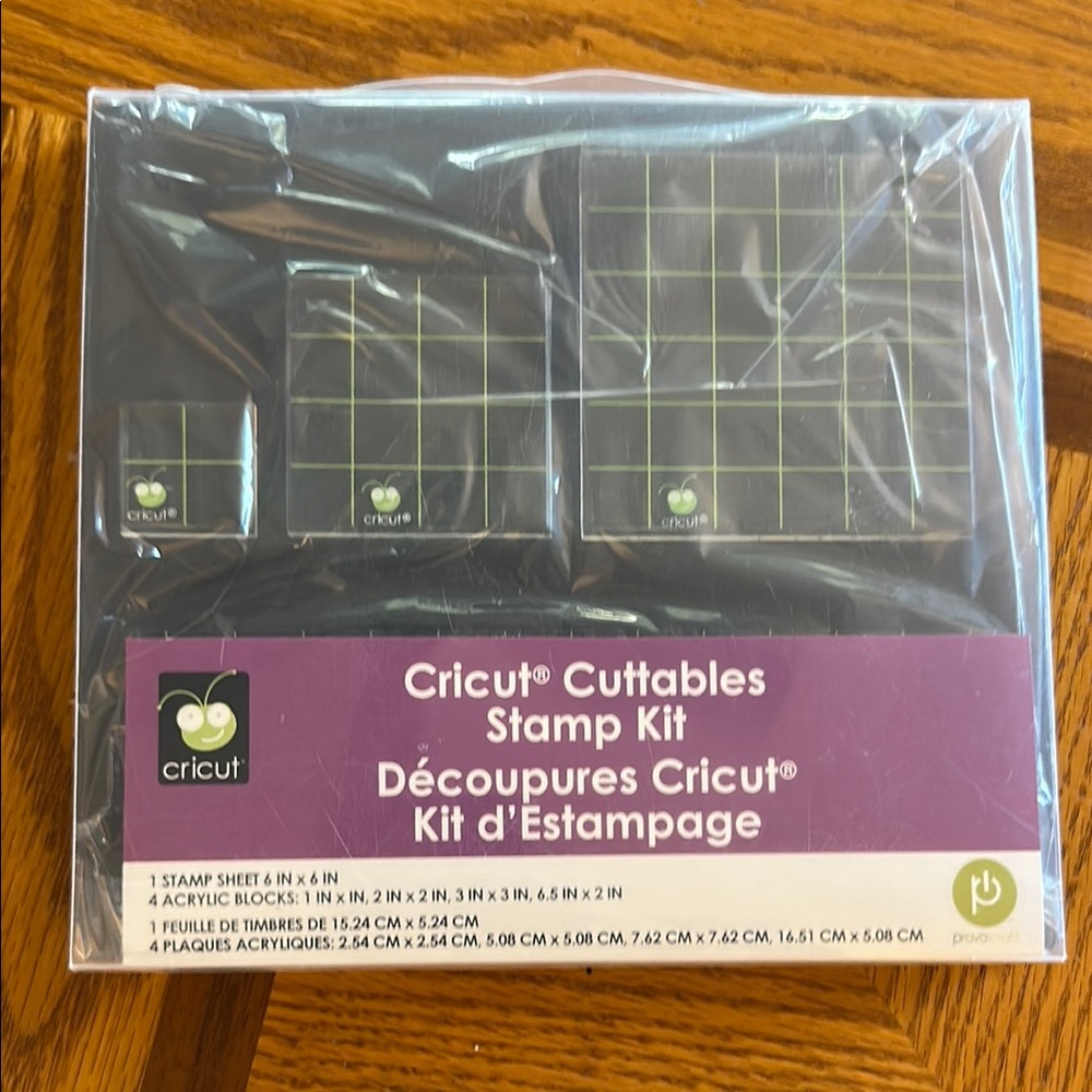 Cricut Cuttables Stamp Kit with Black and Green Accents